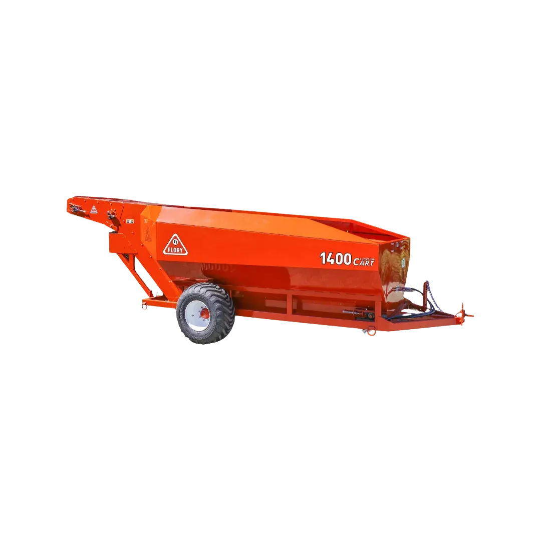 Carrito de Arrastre Flory 1400 – Eficiencia y Velocidad en la Cosecha de Nueces
