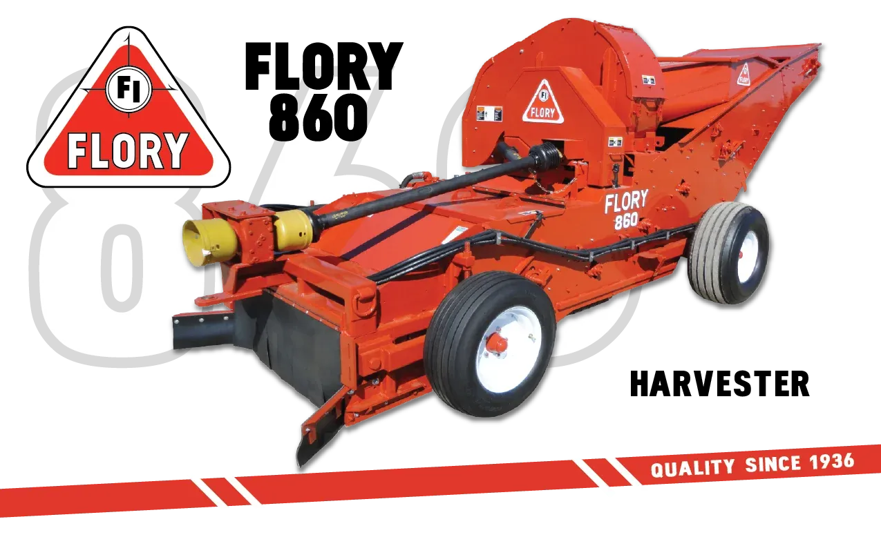 Flory 860 Cosechadora – Eficiencia y Versatilidad en la Cosecha