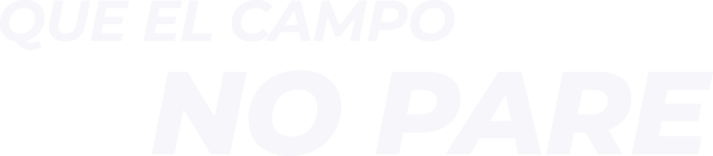que el campo no pare